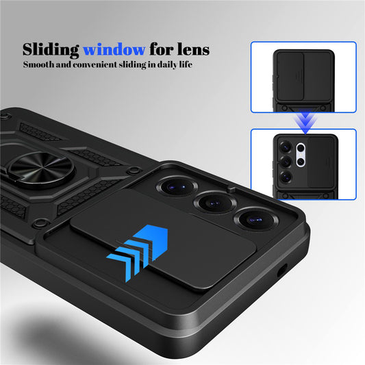 Custodia per Samsung Galaxy S26 Plus, Techsuit, CamShield, Dorata