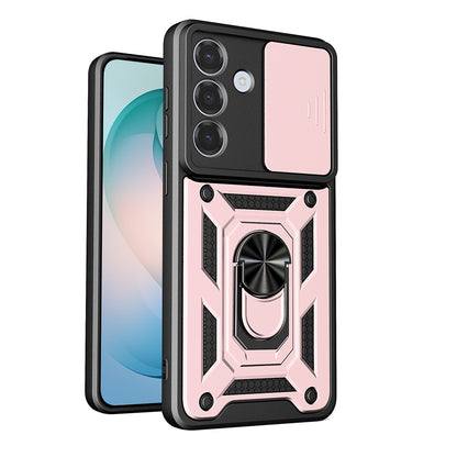 Custodia per Samsung Galaxy S26 Plus, Techsuit, CamShield, Rosa Dorato