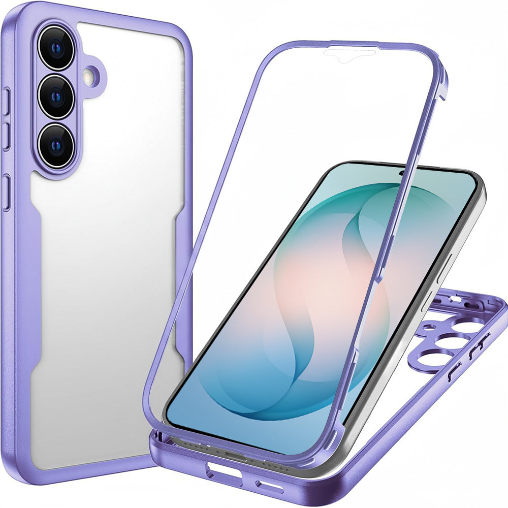 Custodia per Samsung Galaxy S26 Plus, Techsuit, ColorVerse 360, Viola