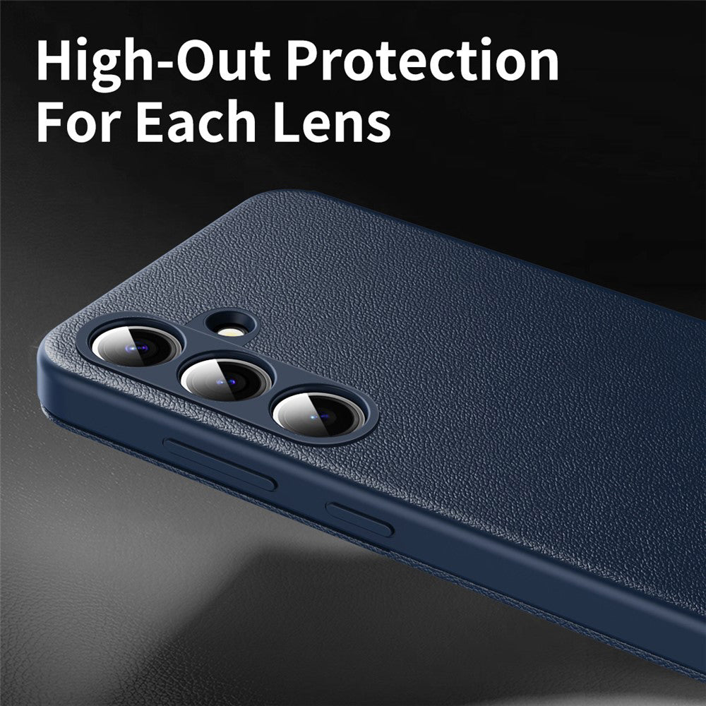 Custodia per Samsung Galaxy S26 Plus S947, Techsuit, SmartView, Blu
