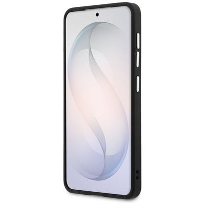 Custodia per Samsung Galaxy S26 S942, Guess, Fixed Glitter Triangle Logo, Nera