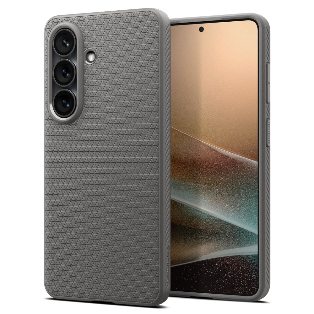 Custodia per Samsung Galaxy S26 S942, Spigen, Liquid Air, Grigio ACS11217