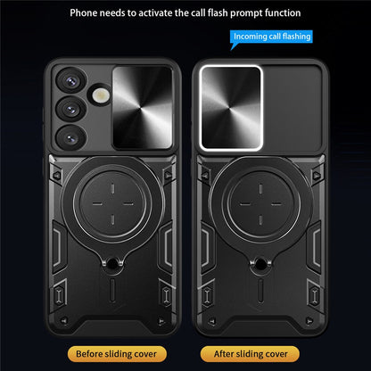 Custodia per Samsung Galaxy S26, Techsuit, CamGuard Pro, Blu