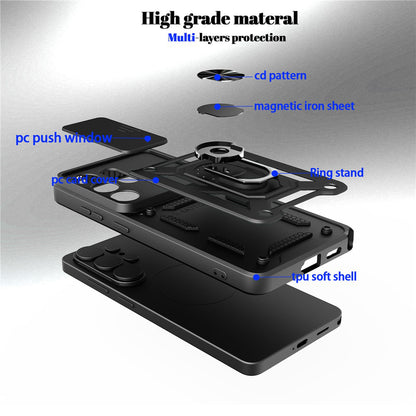 Case for Samsung Galaxy S26, Techsuit, CamShield, Blue
