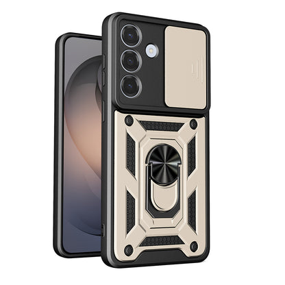 Custodia per Samsung Galaxy S26, Techsuit, CamShield, Dorata