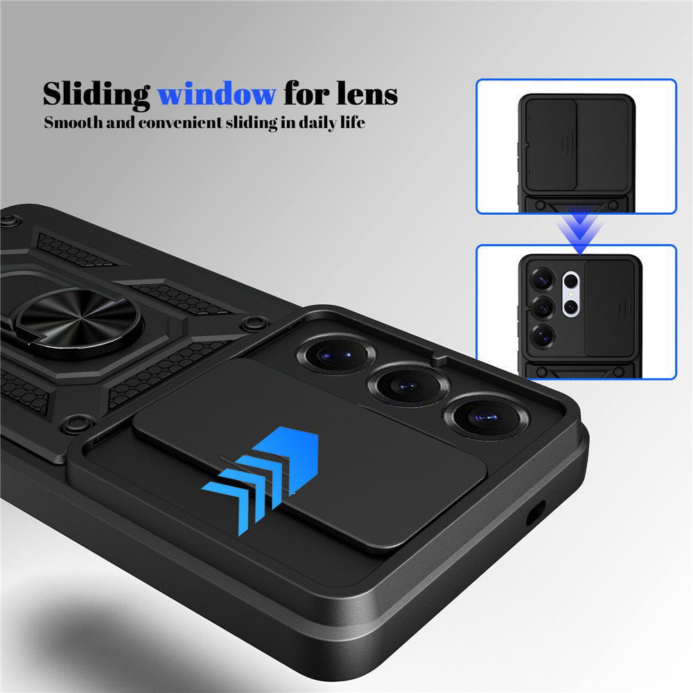 Custodia per Samsung Galaxy S26, Techsuit, CamShield, Dorata