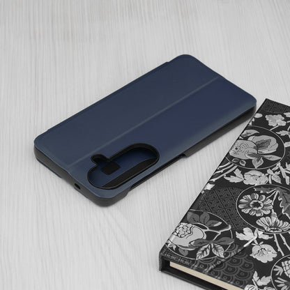 Custodia per Samsung Galaxy S26 S942, Techsuit, eFold, Blu Scuro
