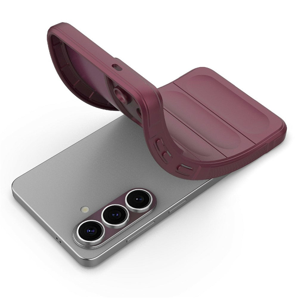 Case for Samsung Galaxy S26, Techsuit, Magic Shield, Burgundy