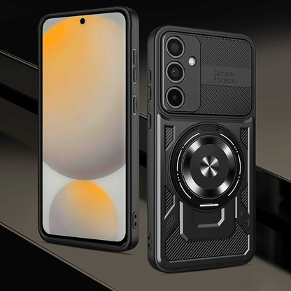 Custodia per Samsung Galaxy S26, Techsuit, RuggedCam, Nera