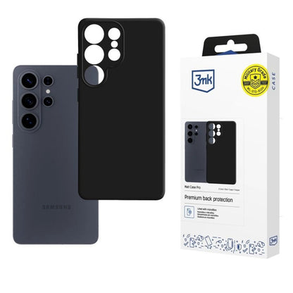 Custodia per Samsung Galaxy S26 Ultra, 3MK, Pro, Nera Opaca