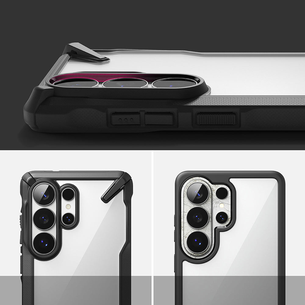 Case for Samsung Galaxy S26 Ultra S948, Ringke, Fusion X, Black