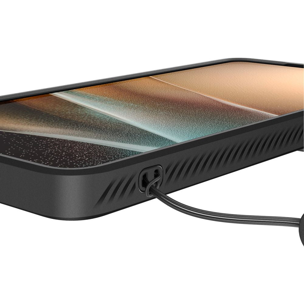 Custodia per Samsung Galaxy S26 Ultra S948, Spigen, Optik Armor, Nera ACS10687