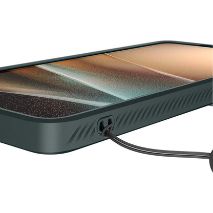 Custodia per Samsung Galaxy S26 Ultra S948, Spigen, Optik Armor, Verde ACS10688