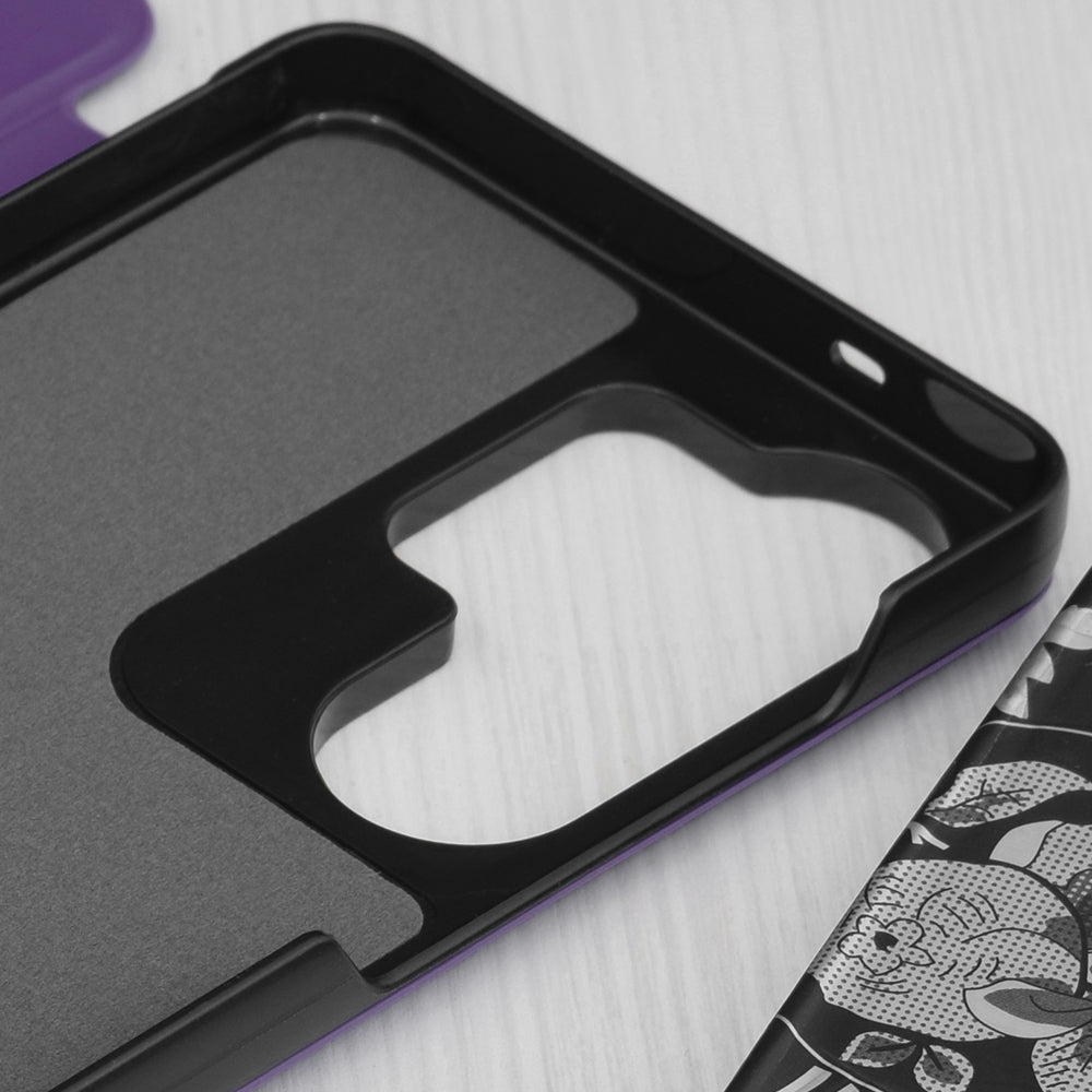 Custodia per Samsung Galaxy S26 Ultra S948, Techsuit, eFold, Viola