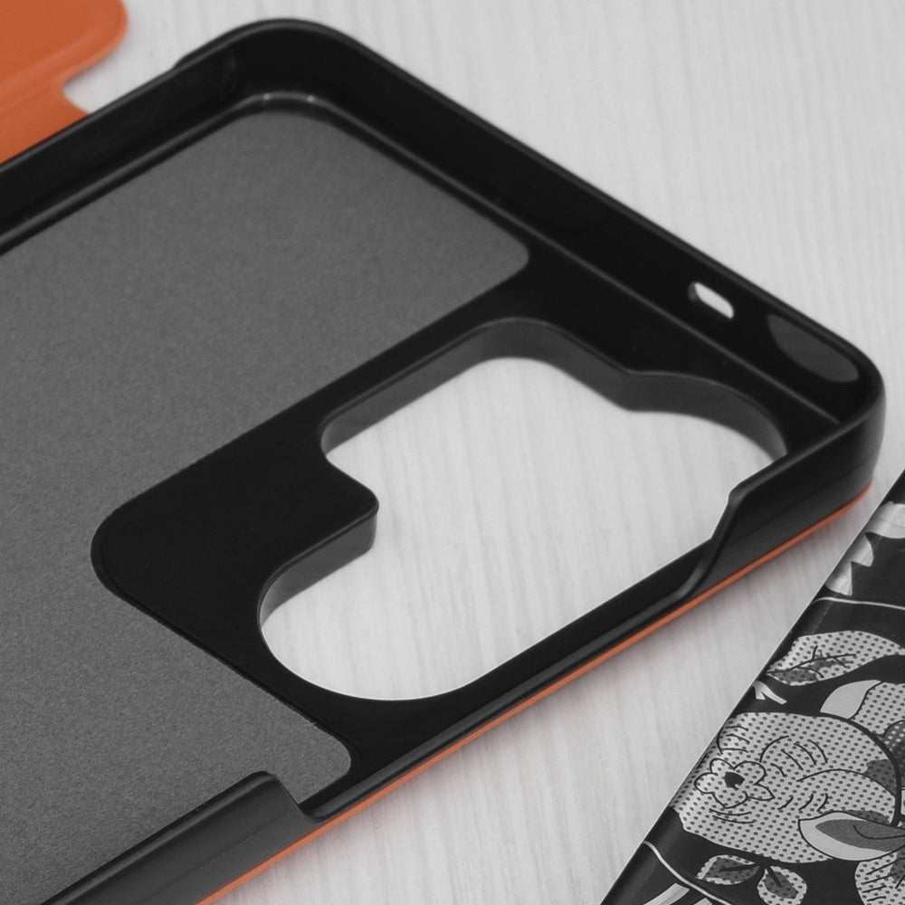 Custodia per Samsung Galaxy S26 Ultra, Techsuit, eFold, Arancione