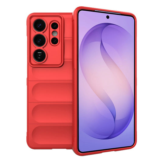 Custodia per Samsung Galaxy S26 Ultra, Techsuit, Magic Shield, Rossa