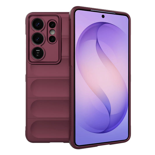 Custodia per Samsung Galaxy S26 Ultra, Techsuit, Magic Shield, Bordeaux