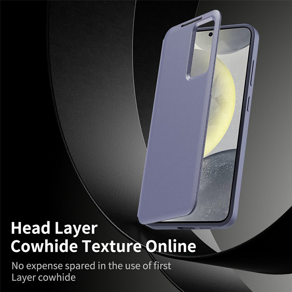 Custodia per Samsung Galaxy S26 Ultra S948, Techsuit, SmartView, Viola