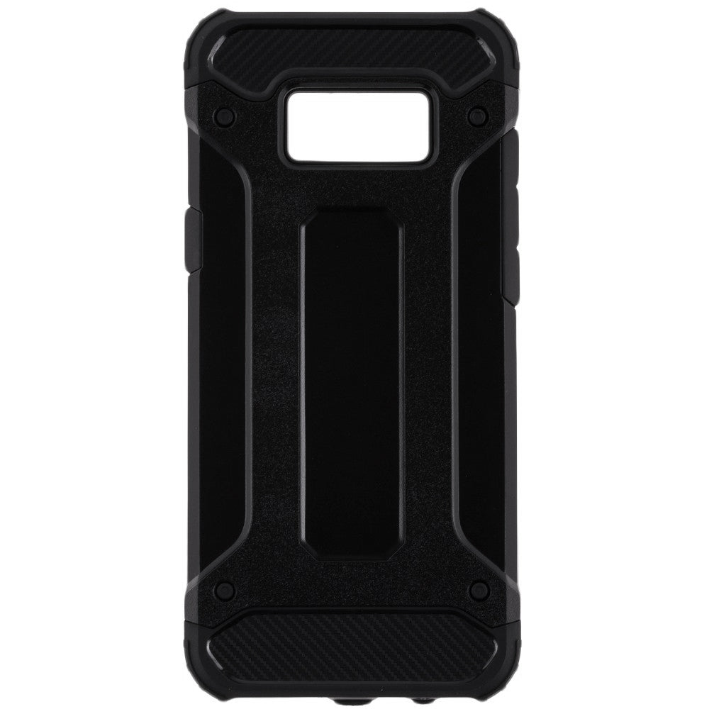 Custodia per Samsung Galaxy S8+ G955, Techsuit, Hybrid Armor, Nera