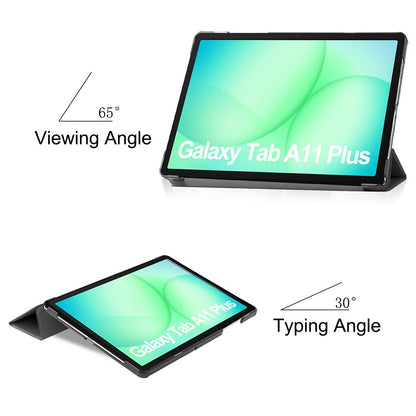 Custodia per Samsung Galaxy Tab A11+ / Tab A9+, Techsuit, FoldPro, Nera
