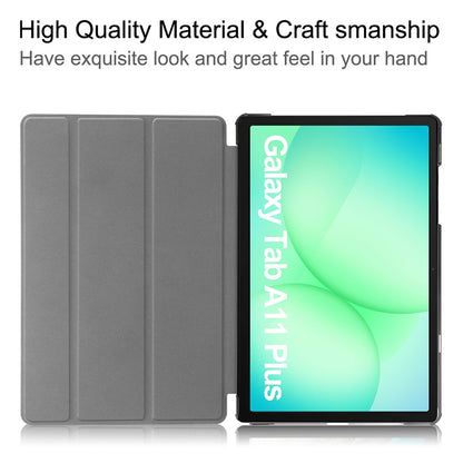 Custodia per Samsung Galaxy Tab A11+ / Tab A9+, Techsuit, FoldPro, Nera