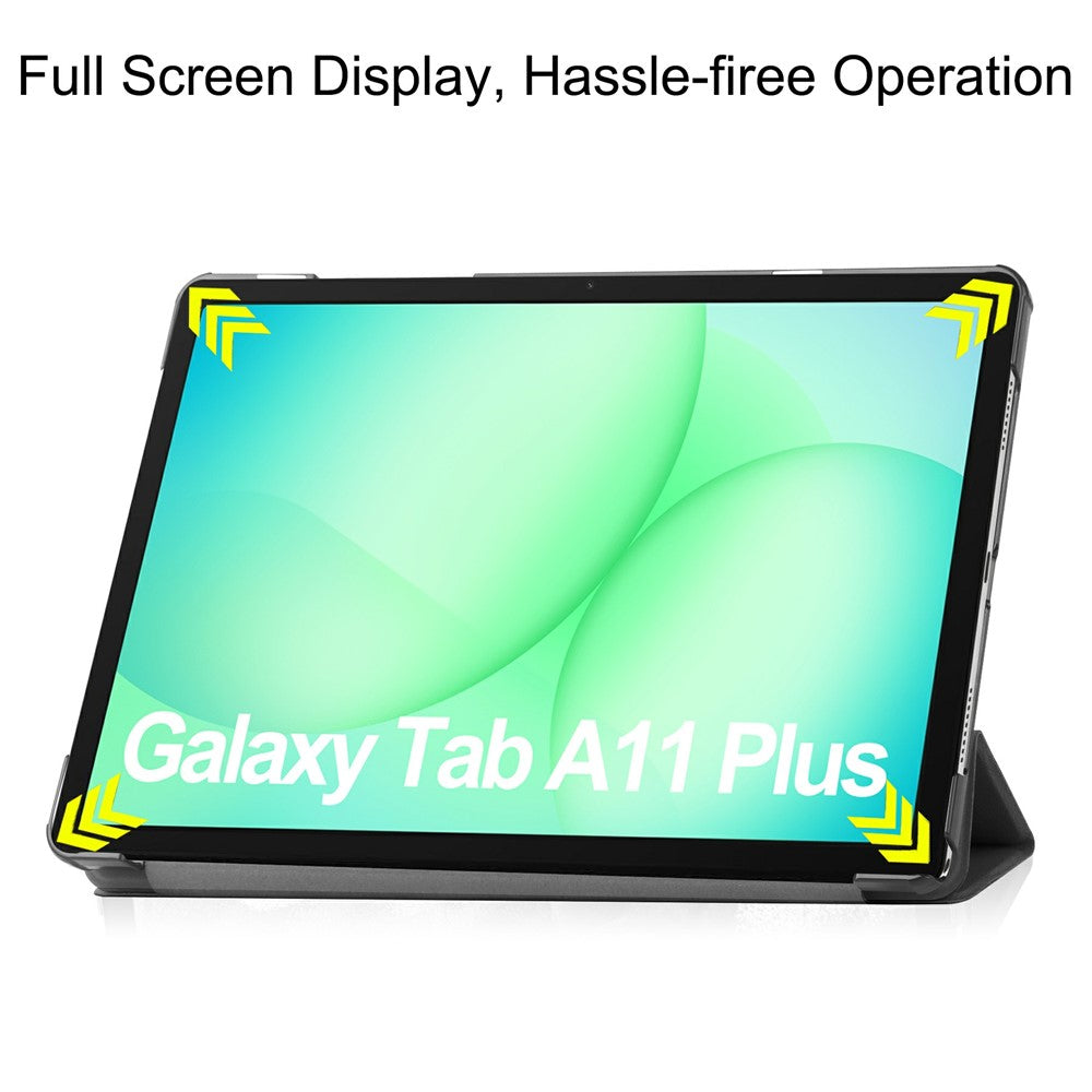 Custodia per Samsung Galaxy Tab A11+ / Tab A9+, Techsuit, FoldPro, Nera