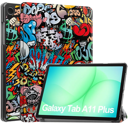 Custodia per Samsung Galaxy Tab A11+ / Tab A9+, Techsuit, FoldPro Urban Vibe, Multicolore