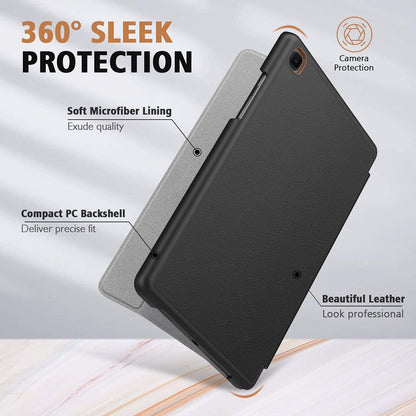 Custodia per Samsung Galaxy Tab A7 10.4 (2020) / Tab A7 10.4 (2022), Techsuit, FoldPro, Nera