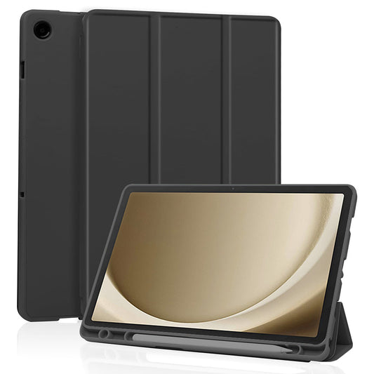 Custodia per Samsung Galaxy Tab A9+, Techsuit, Flex Trifold, Nera