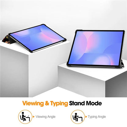 Custodia per Samsung Galaxy Tab S10 FE+, Techsuit, FoldPro Urban Vibe, Multicolore