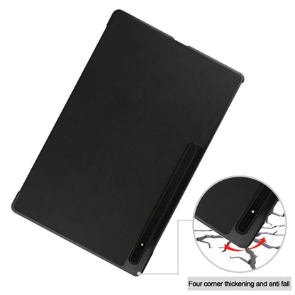 Custodia per Samsung Galaxy Tab S10+ / Tab S9 FE+ / Tab S9+, Techsuit, FoldPro, Nera