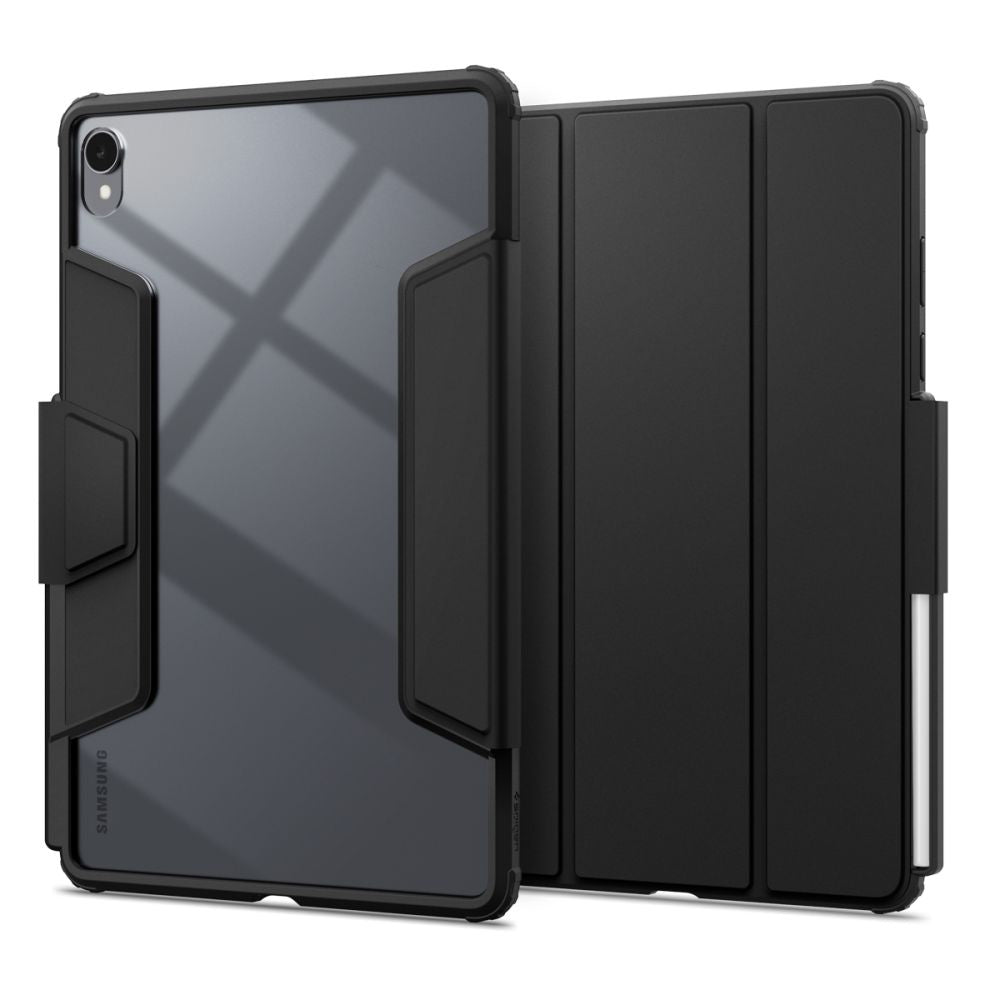Custodia per Samsung Galaxy Tab S11, Spigen, Air Skin Pro, Nera ACS10216