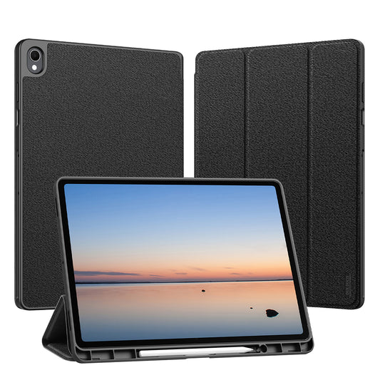 Custodia per Samsung Galaxy Tab S12 Plus, DUX DUCIS, Domo con portapennino, nera