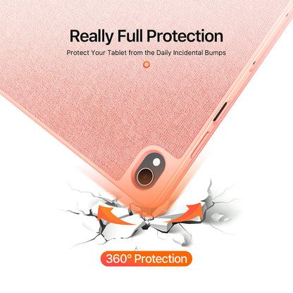 Custodia per Samsung Galaxy Tab S12 Plus, DUX DUCIS, Domo con portapenne, rosa