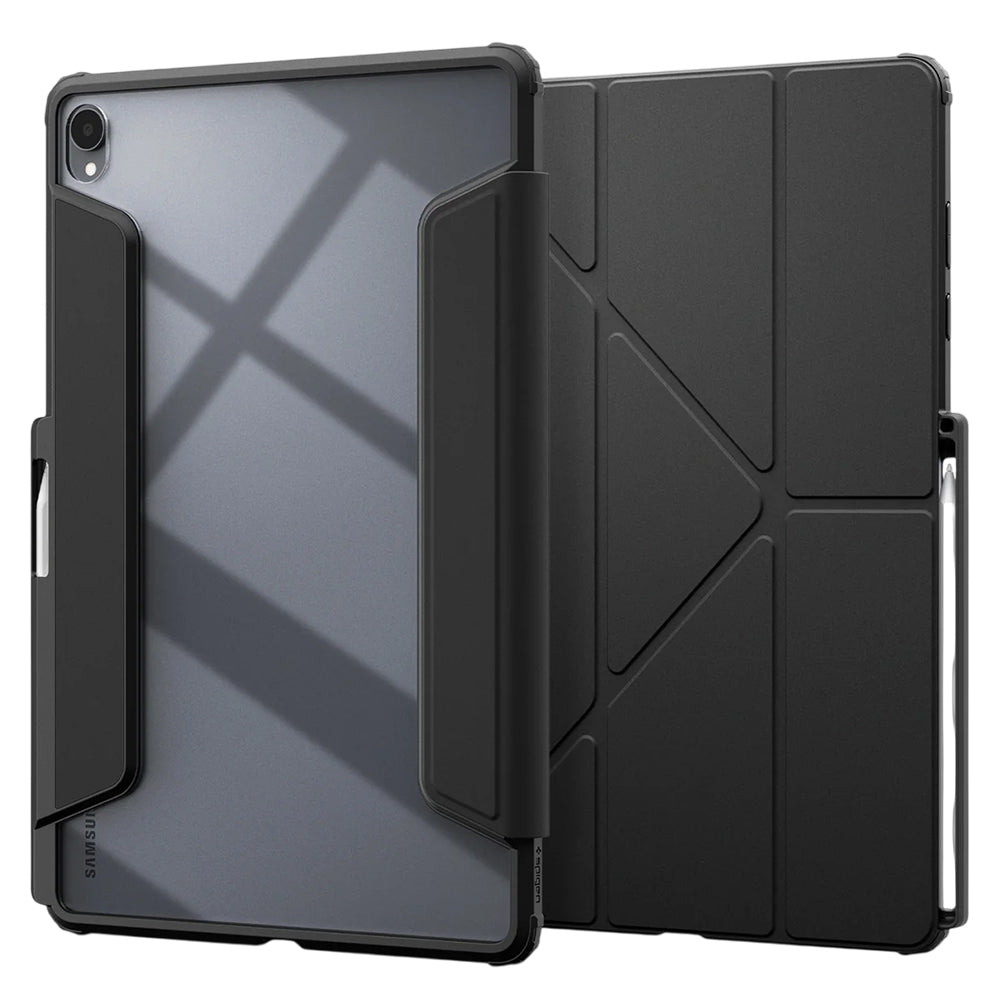 Custodia per Samsung Galaxy Tab S12 Plus, Spigen, Air Skin Pro, nera ACS11823