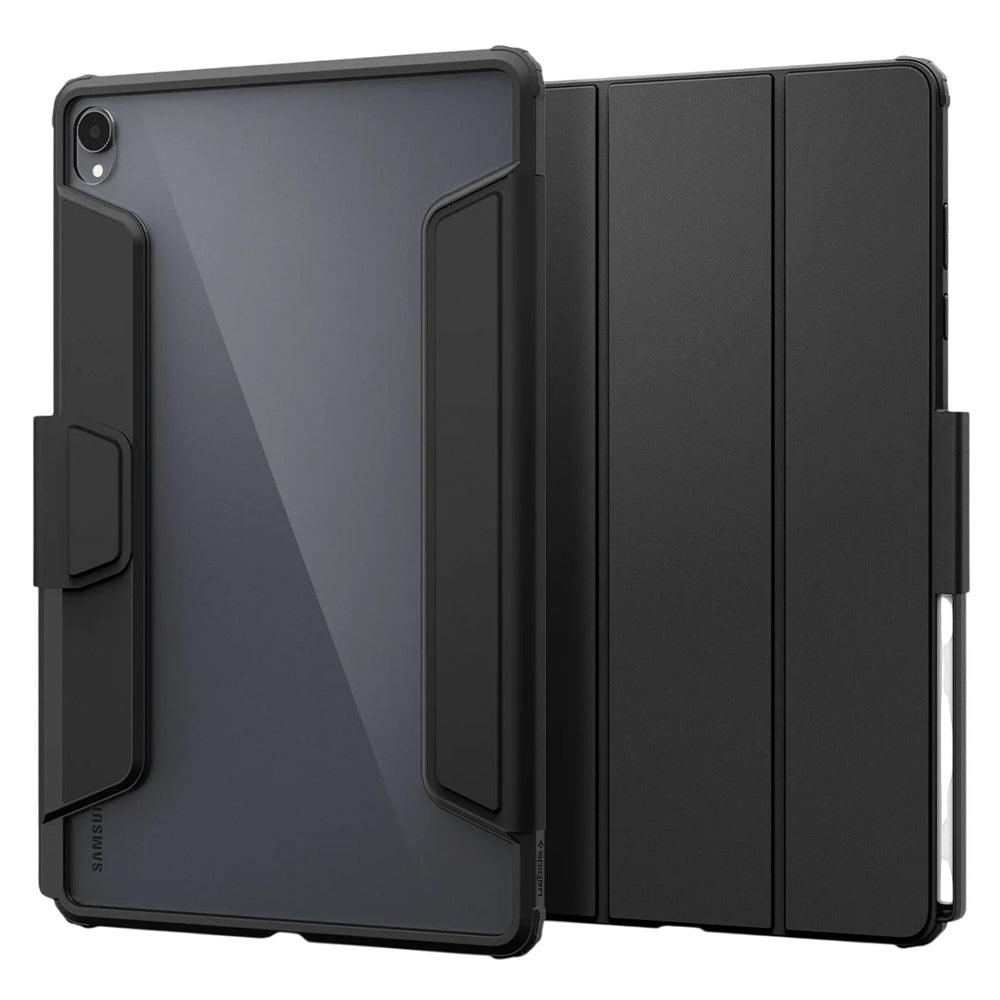 Custodia per Samsung Galaxy Tab S12 Plus, Spigen, Ultra Hybrid Pro, nera ACS11825