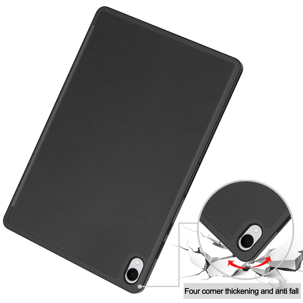 Custodia per Samsung Galaxy Tab S12 Plus, Techsuit, Flex Trifold, Grigio
