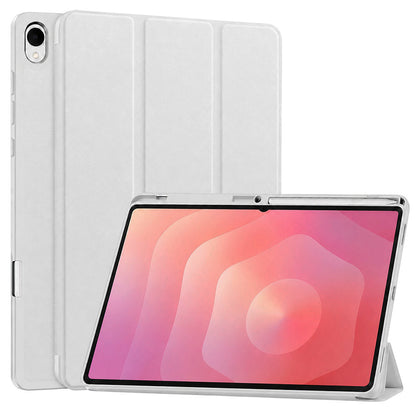 Custodia per Samsung Galaxy Tab S12 Plus, Techsuit, Flex Trifold, Grigio