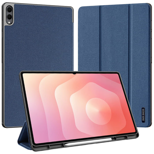 Custodia per Samsung Galaxy Tab S12 Ultra / Tab S11 Ultra, DUX DUCIS, Domo con portapenne, blu