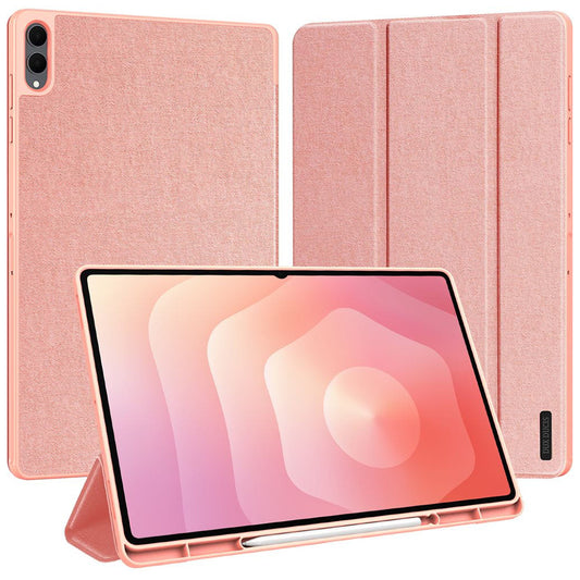 Custodia per Samsung Galaxy Tab S12 Ultra / Tab S11 Ultra, DUX DUCIS, Domo con portapennino, rosa