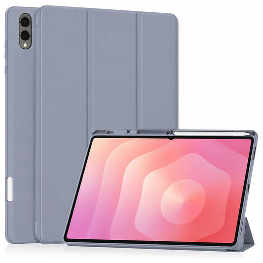 Custodia per Samsung Galaxy Tab S12 Ultra / Tab S11 Ultra, Techsuit, Flex Trifold, Viola