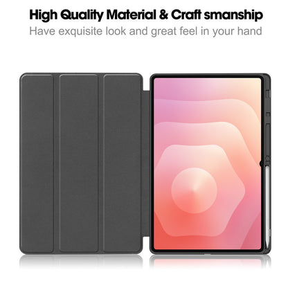 Custodia per Samsung Galaxy Tab S12 Ultra / Tab S11 Ultra, Techsuit, Flex Trifold, Verde