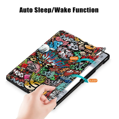 Custodia per Samsung Galaxy Tab S8 Ultra, Techsuit, FoldPro Urban Vibe, Multicolore