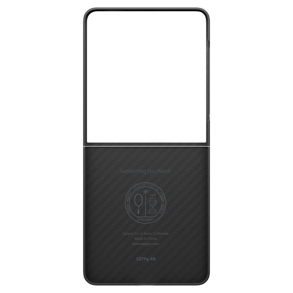 Custodia per Samsung Galaxy Z Flip7 F766, Spigen, Air Skin, Nera ACS09564