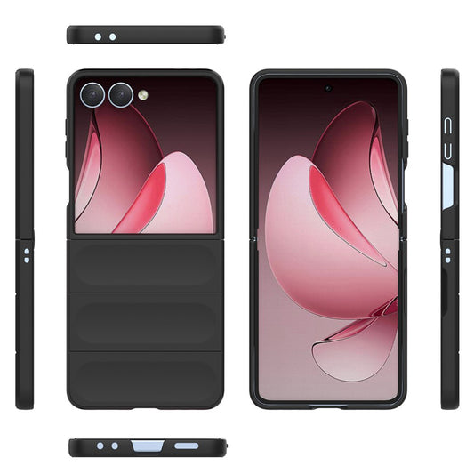 Custodia per Samsung Galaxy Z Flip7 F766, Techsuit, Magic Shield, Vinaccia