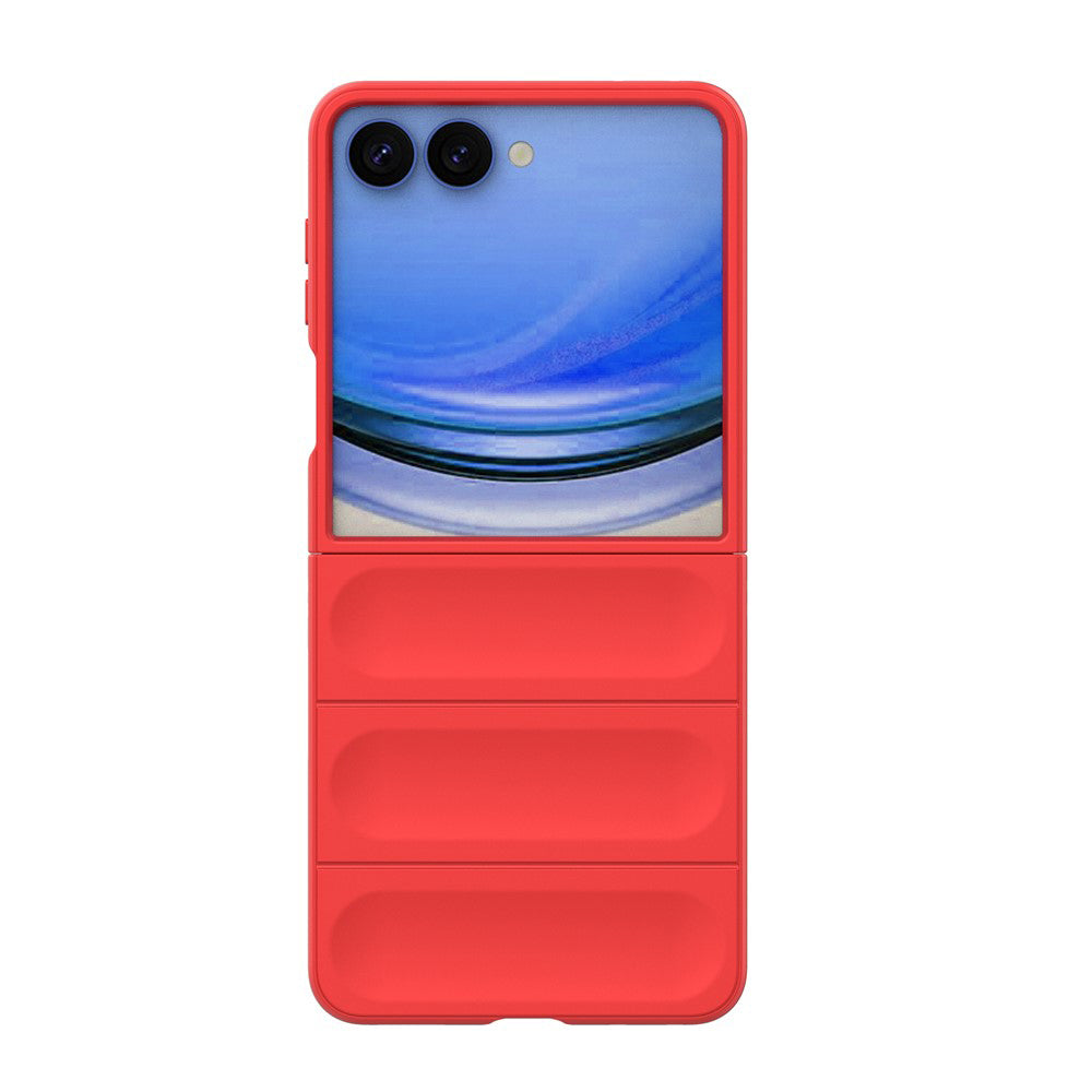 Custodia per Samsung Galaxy Z Flip8 F776, Techsuit, Magic Shield, Rossa