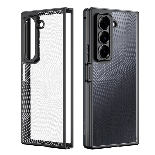 Custodia per Samsung Galaxy Z Fold Special, DUX DUCIS, Aimo, Nera
