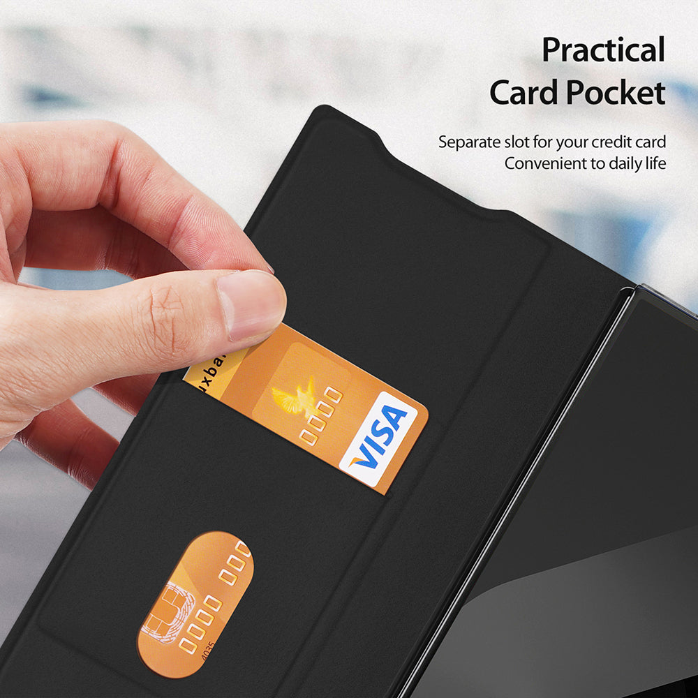 Custodia per Samsung Galaxy Z Fold6 F956, DUX DUCIS, Bril, Blu