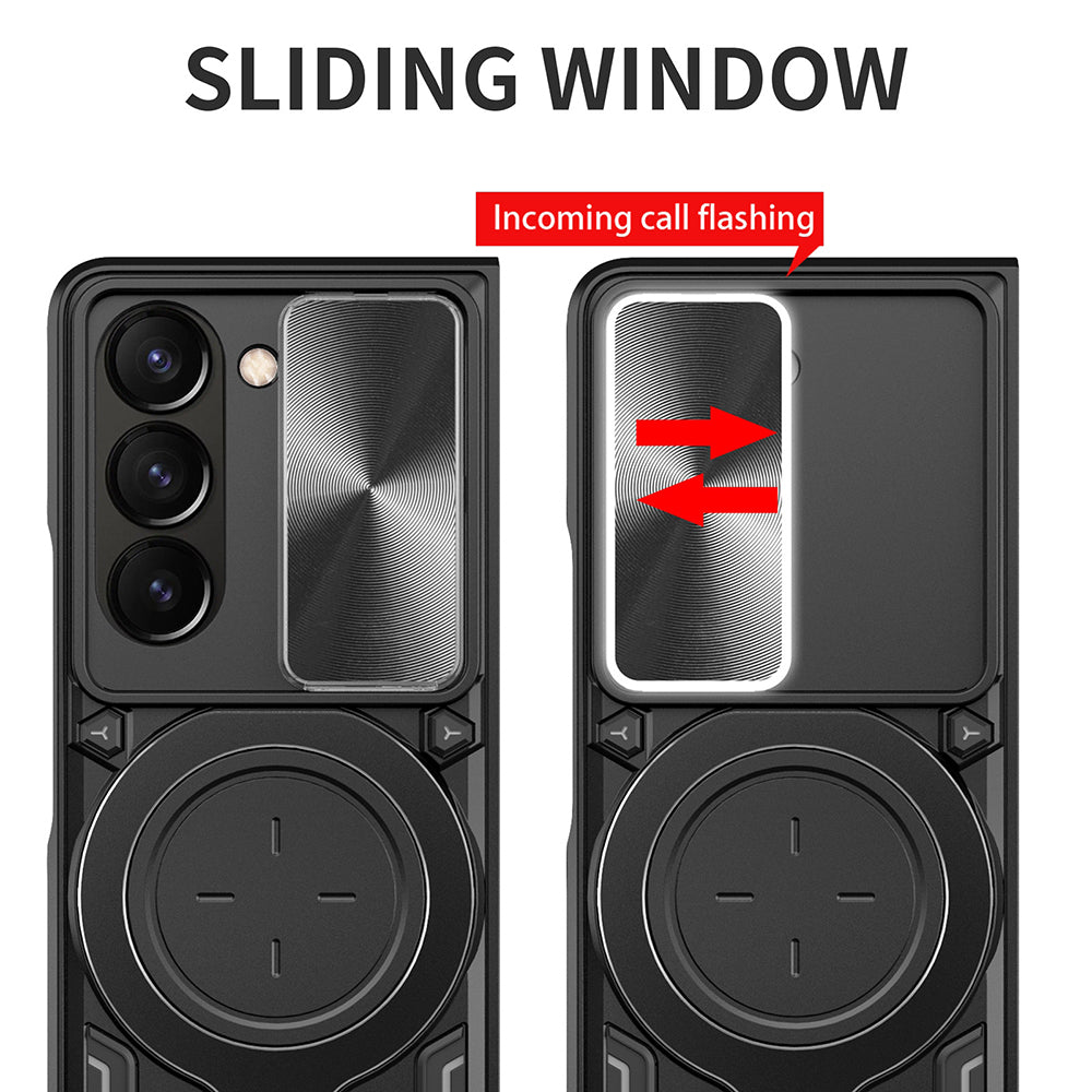 Custodia per Samsung Galaxy Z Fold6 F956, Techsuit, CamGuard Pro, Viola