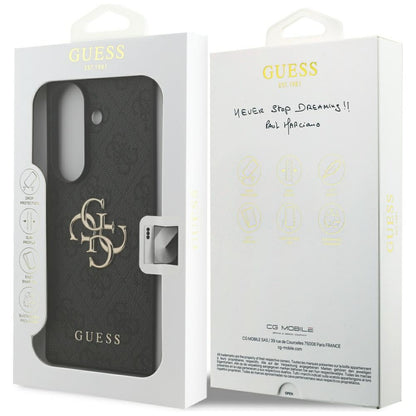 Custodia per Samsung Galaxy Z Fold7 F966, Guess, 4G Big Logo, Nera